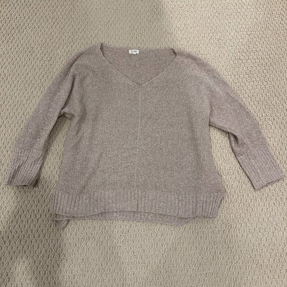 Taupe Knit Sweater
